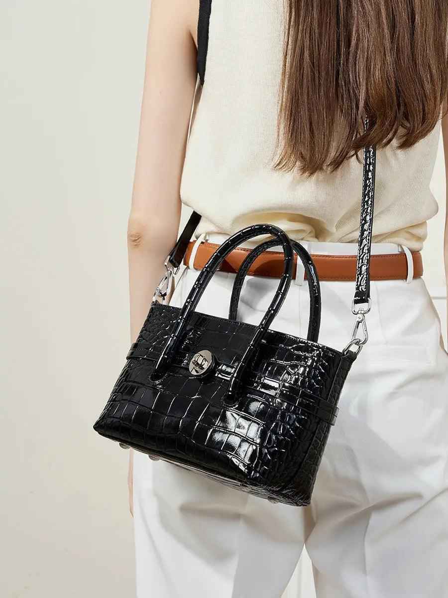 Genuine Leather Handbag - MRC STOREAccessoriesMy StoreGenuine Leather HandbagMRC STORECJNS205641202BYWine Red