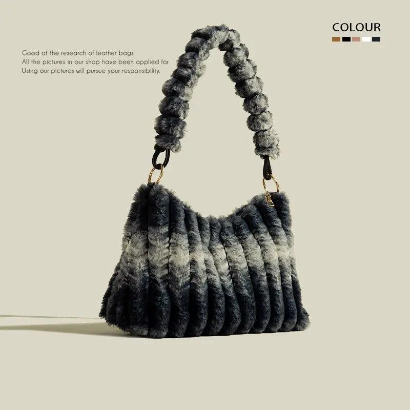 High Grade Plush Shoulder Bag - MRC STOREAccessoriesMy StoreHigh Grade Plush Shoulder Bag - MRC STOREMRC STORECJNS189824803CXBlue