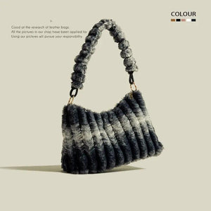 High Grade Plush Shoulder Bag - MRC STOREAccessoriesMy StoreHigh Grade Plush Shoulder Bag - MRC STOREMRC STORECJNS189824802BYBlack