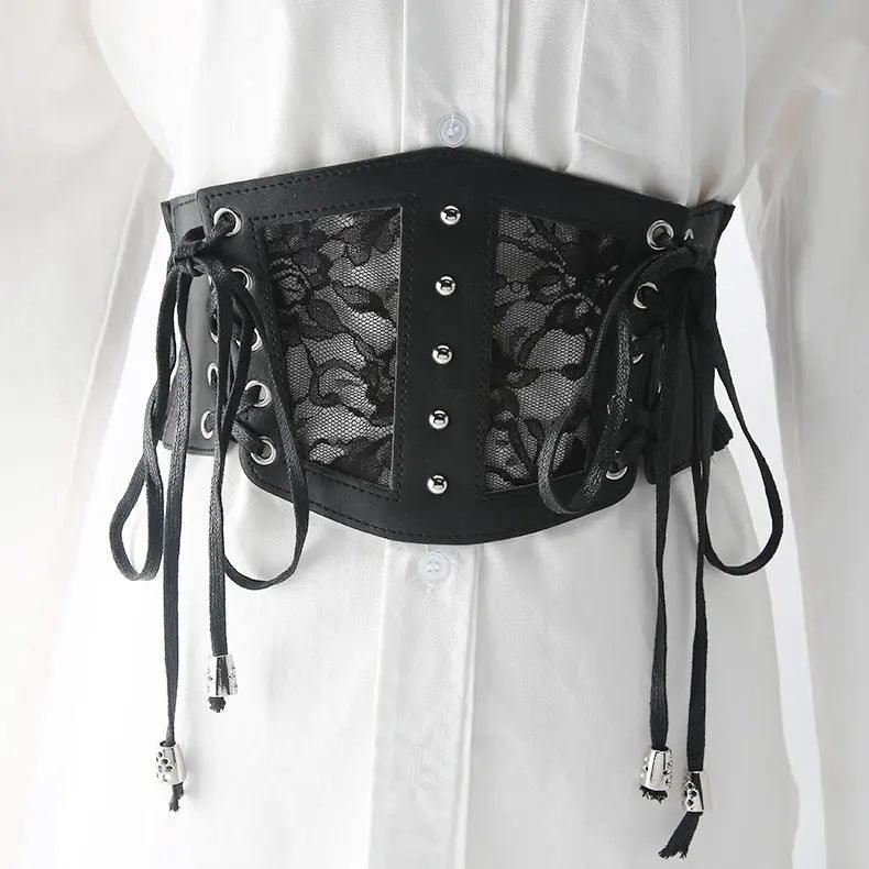 Lace Ladies Waistband Wide Elastic Corset Decoration - MRC STOREAccessoriesMy StoreLace Ladies Waistband Wide Elastic Corset Decoration - MRC STOREMRC STORECJYD151543501AZBlack