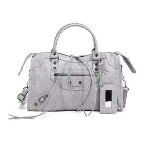 Women’s Tassel Motorcycle Crossbody Bag - PU Leather - MRC STOREAccessoriesMy StoreWomen’s Tassel Motorcycle Crossbody Bag - PU Leather My Store  90.00MRC STORECJNS244584702BYLight greyLarge size