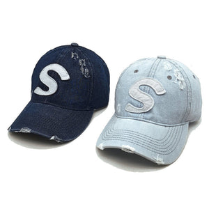 Korean Couple Cap - Soft Top Denim Baseball - MRC STOREAccessoriesMy StoreKorean Couple Cap - Soft Top Denim Baseball My Store MRC STORECJBQ241088403CXLight BlueM