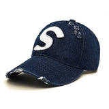Korean Couple Cap - Soft Top Denim Baseball - MRC STOREAccessoriesMy StoreKorean Couple Cap - Soft Top Denim Baseball My Store MRC STORECJBQ241088402BYDark BlueM