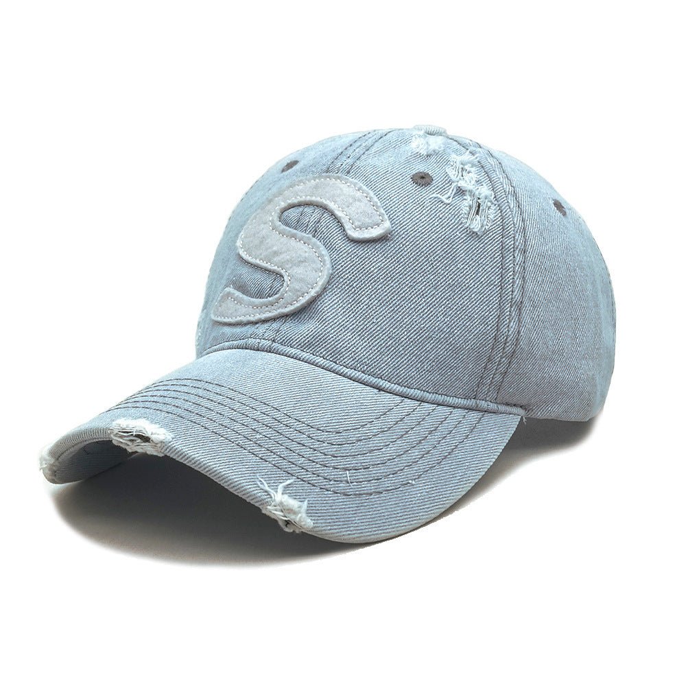 Korean Couple Cap - Soft Top Denim Baseball - MRC STOREAccessoriesMy StoreKorean Couple Cap - Soft Top Denim Baseball My Store  19.70MRC STORECJBQ241088403CXLight BlueM