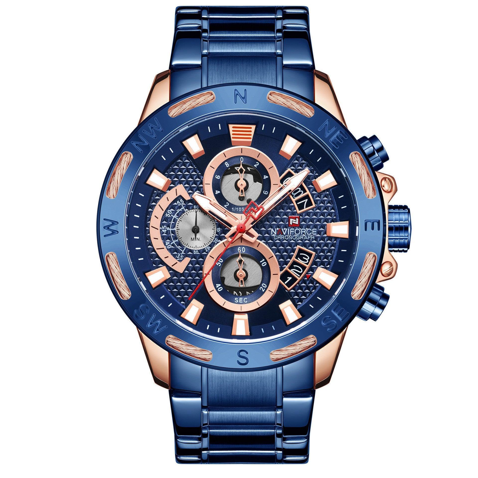 NaviForce NF9165 Multifunctional Waterproof Quartz Watch - MRC STOREAccessoriesMy StoreNaviForce NF9165 Multifunctional Waterproof Quartz Watch - MRC STOREMRC STORECJZBNSSY01321-BlueBlue