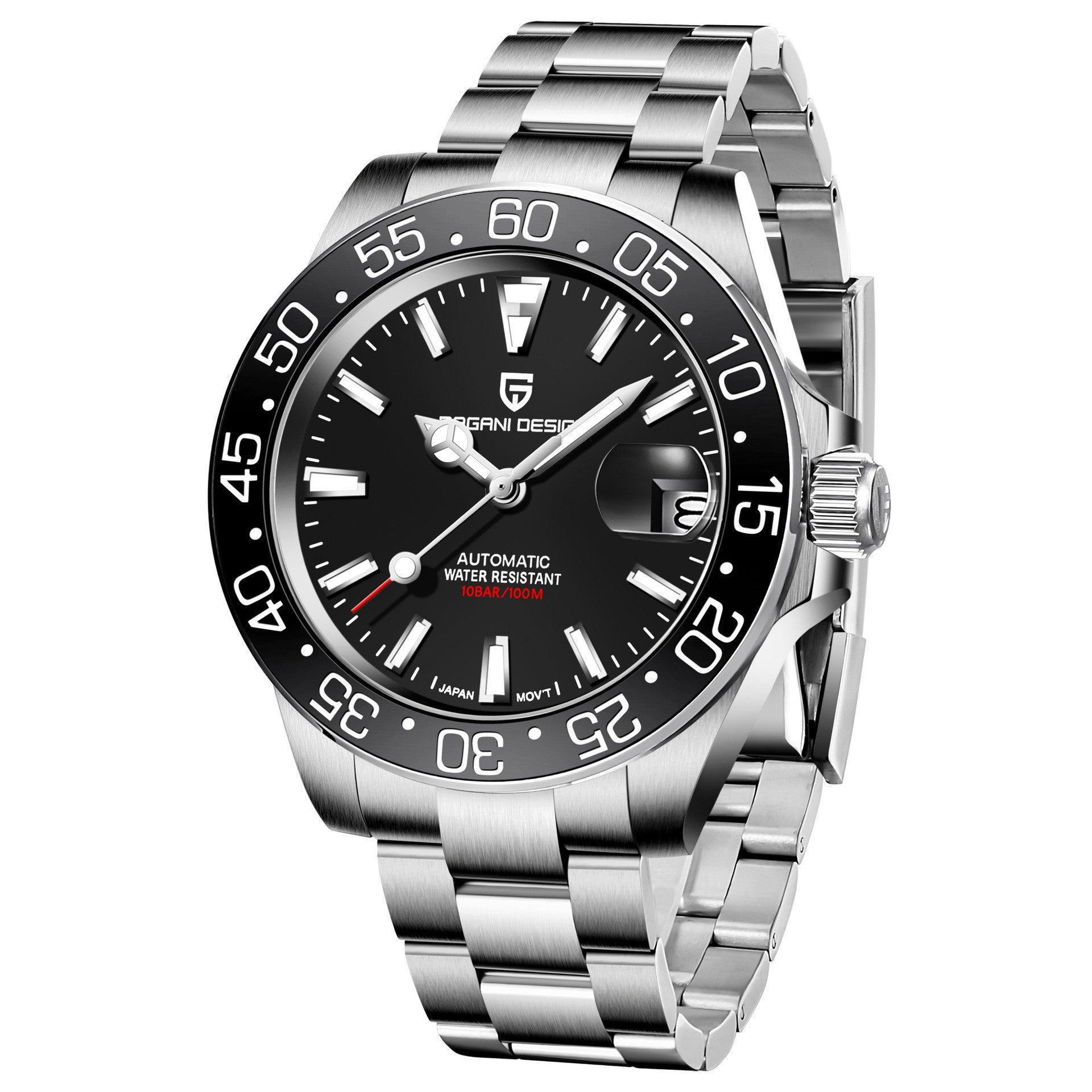 Pagani Design Men's Waterproof Mechanical Business Watch - MRC STOREAccessoriesMy StorePagani Design Men's Waterproof Mechanical Business Watch - MRC STOREMRC STORECJZBNSJX00896-BlackBlack