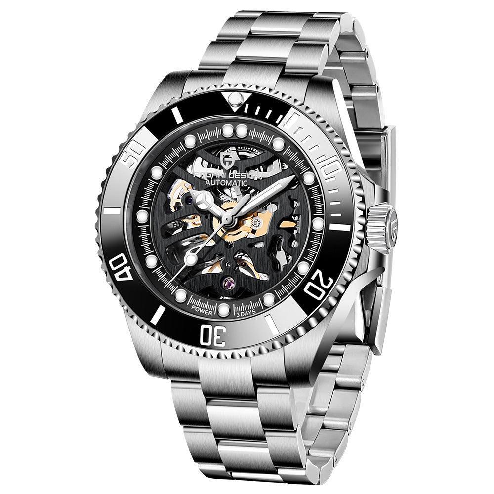 Pagani Design PD - 1859 Luminous Steel Watch - MRC STOREAccessoriesMy StorePagani Design PD - 1859 Steel Band Mechanical Watch - Luminous & Waterproof - MRC STOREMRC STORECJZBNSJX00678-SilverSilver