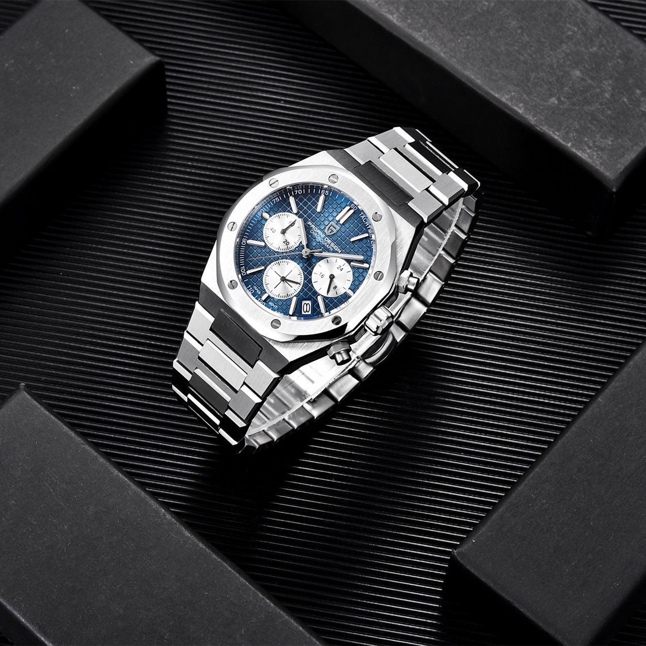 Pagani Design PD1707 Men's Quartz Chronograph - Precision and Style - MRC STOREAccessoriesMy StorePagani Design PD1707 Men's Quartz Chronograph - Precision and Style - MRC STOREMRC STORECJSY139955503CXBlack
