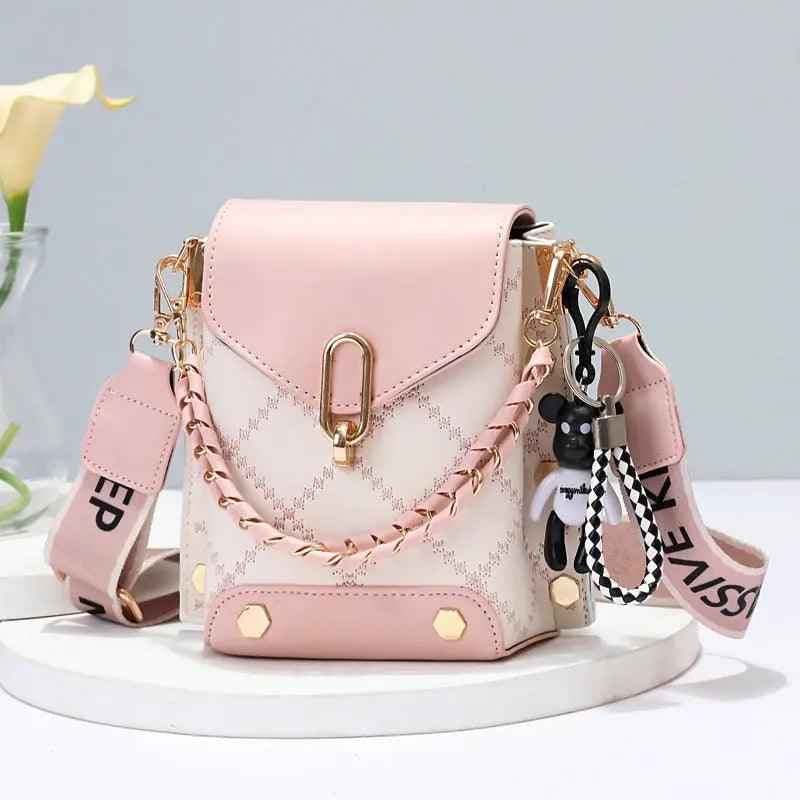 Rhombus Shoulder Bag - MRC STOREAccessoriesMy StoreRhombus Shoulder BagMRC STORECJNS199912504DWPink