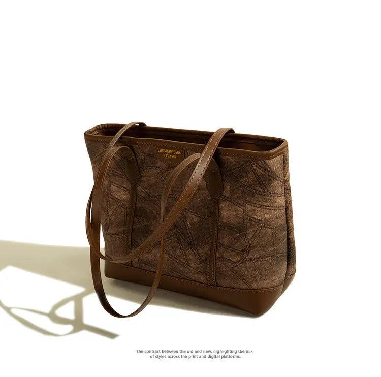 Rhombus Simple Tote Bag Women - MRC STOREAccessoriesMy StoreRhombus Simple Tote Bag Women - MRC STOREMRC STORECJNS189828701AZBlack
