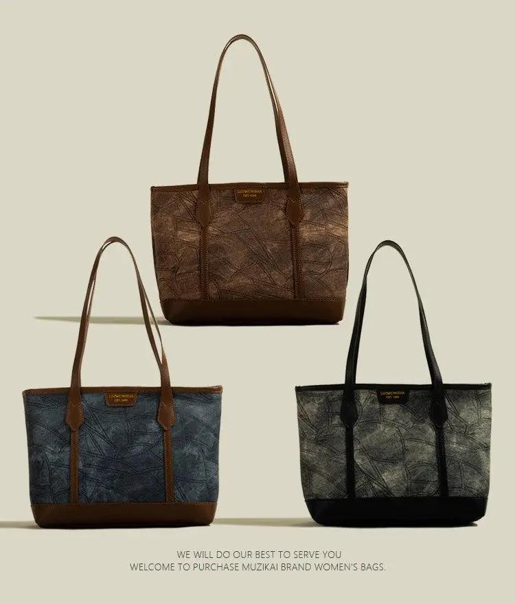 Rhombus Simple Tote Bag Women - MRC STOREAccessoriesMy StoreRhombus Simple Tote Bag Women - MRC STOREMRC STORECJNS189828701AZBlack