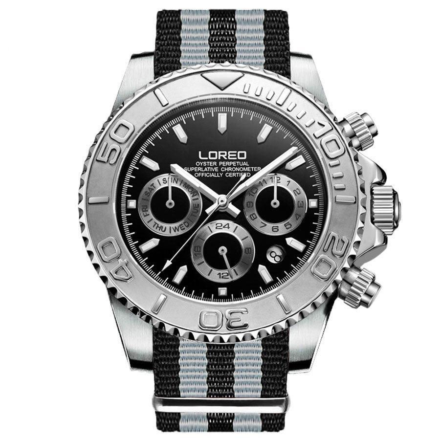 LOREO Automatic Mechanical Watch 2024 Sports - 200m Water Resistant - MRC STOREAccessoriesMy StoreLOREO Automatic Mechanical Watch 2024 Sports - 200m Water Resistant - MRC STOREMRC STORECJZBNSSY01816-WhitesteelWhitesteel