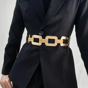 The New Gold Black Wide Belt Decoration - MRC STOREAccessoriesMy StoreThe New Gold Black Wide Belt Decoration - MRC STOREMRC STORECJYD1611009-BLACKBLACK