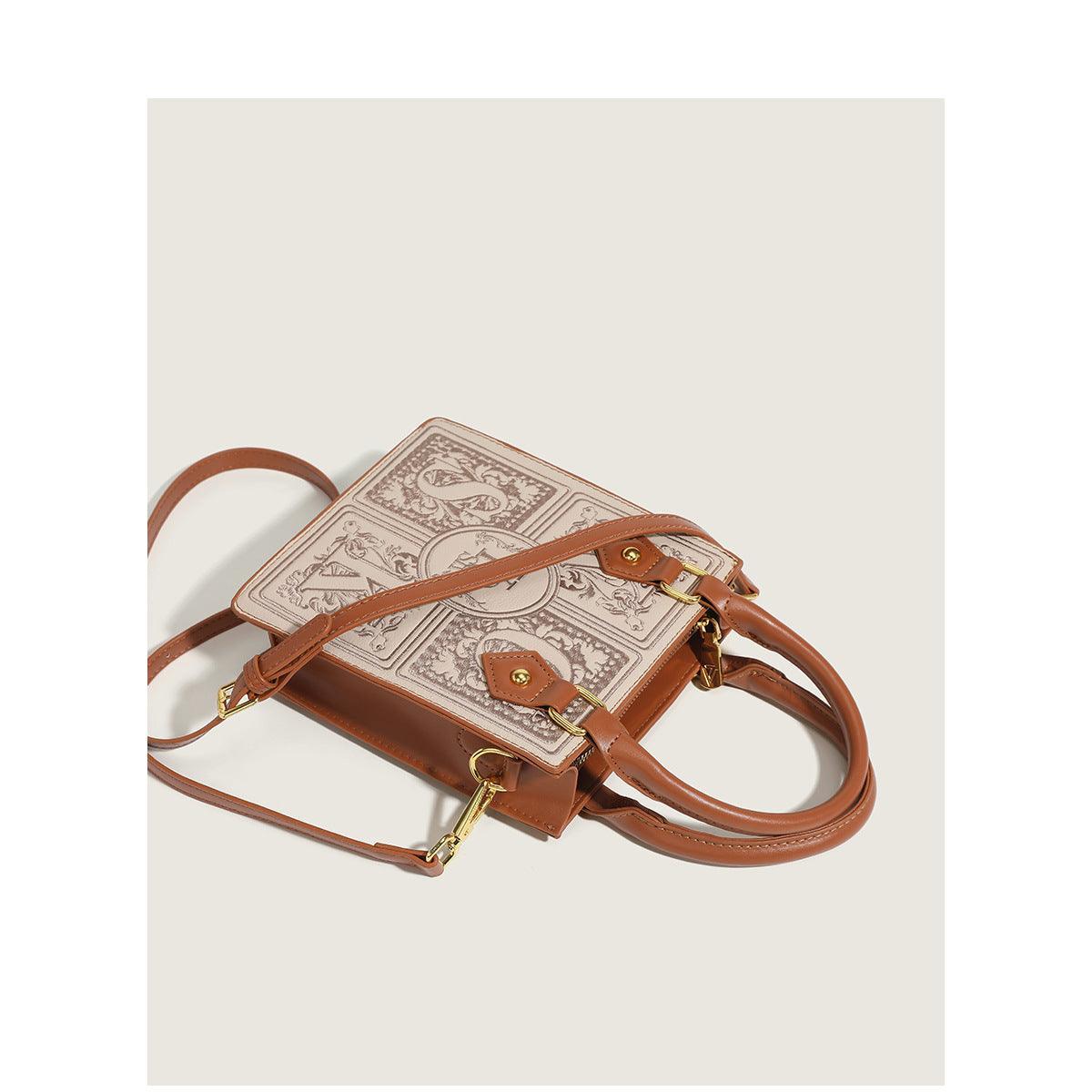 Trendy Early Autumn Embroidered Small Square Bag Fashion Essentials - MRC STOREAccessoriesMy StoreTrendy Early Autumn Embroidered Small Square Bag Fashion Essentials - MRC STOREMRC STORECJNS216906002BYBrown