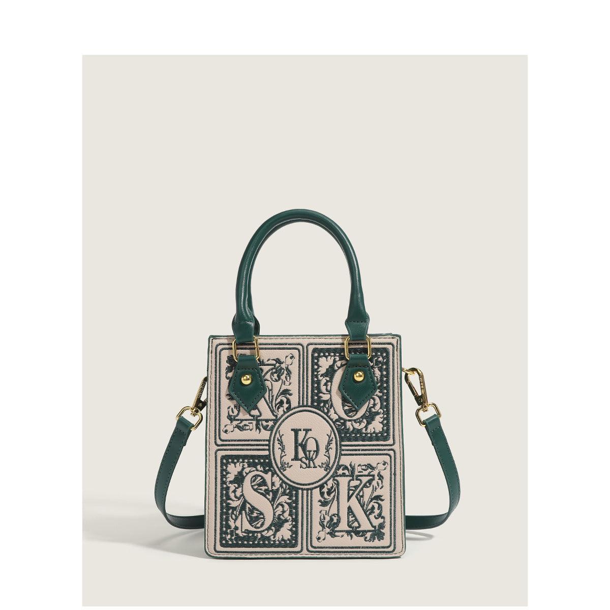 Trendy Early Autumn Embroidered Small Square Bag Fashion Essentials - MRC STOREAccessoriesMy StoreTrendy Early Autumn Embroidered Small Square Bag Fashion Essentials - MRC STOREMRC STORECJNS216906001AZBlack