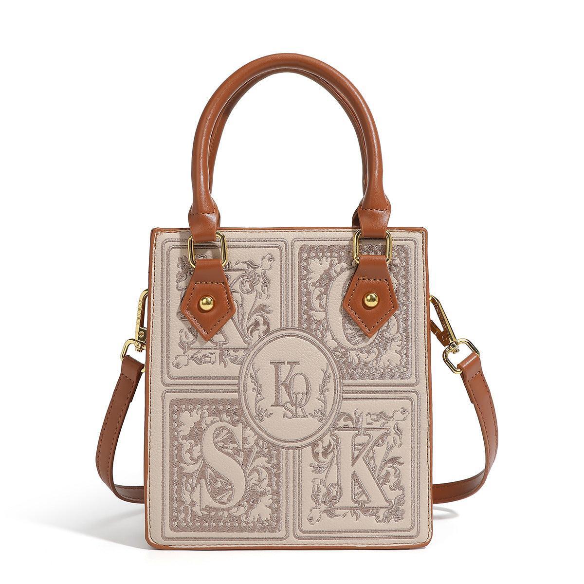 Trendy Early Autumn Embroidered Small Square Bag Fashion Essentials - MRC STOREAccessoriesMy StoreTrendy Early Autumn Embroidered Small Square Bag Fashion Essentials - MRC STOREMRC STORECJNS216906001AZBlack