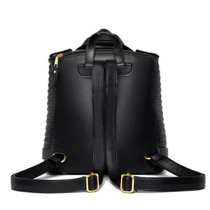 Trendy Leather Textured Jacket Backpack - MRC STOREAccessoriesMy StoreTrendy Leather Textured Jacket Backpack - MRC STOREMRC STORECJNS192752201AZBlack