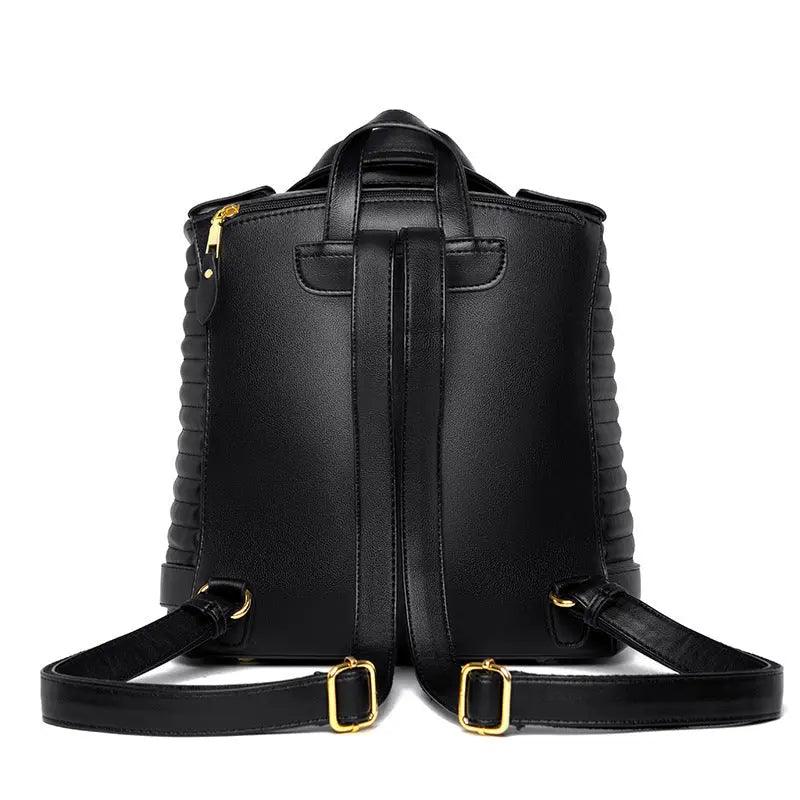 Trendy Leather Textured Jacket Backpack - MRC STOREAccessoriesMy StoreTrendy Leather Textured Jacket Backpack - MRC STOREMRC STORECJNS192752201AZBlack