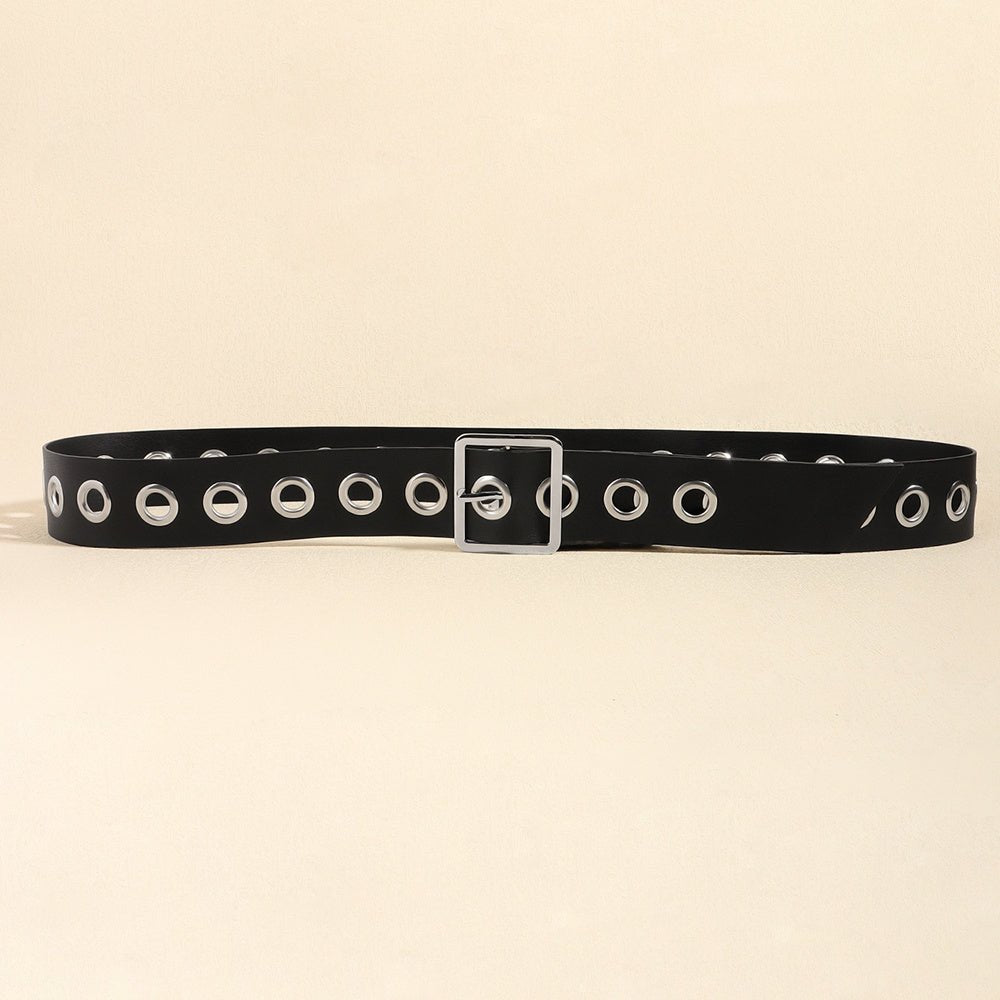 Unisex Punk Belt - Hollow PU Fashion - MRC STOREAccessoriesMy StoreUnisex Punk Belt - Hollow PU Fashion My Store MRC STORECJYD197647201AZBLACK