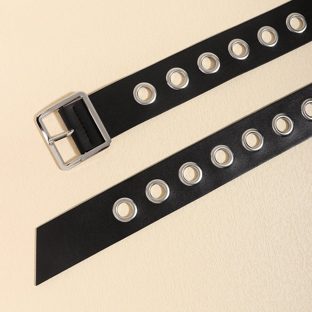 Unisex Punk Belt - Hollow PU Fashion - MRC STOREAccessoriesMy StoreUnisex Punk Belt - Hollow PU Fashion My Store MRC STORECJYD197647201AZBLACK