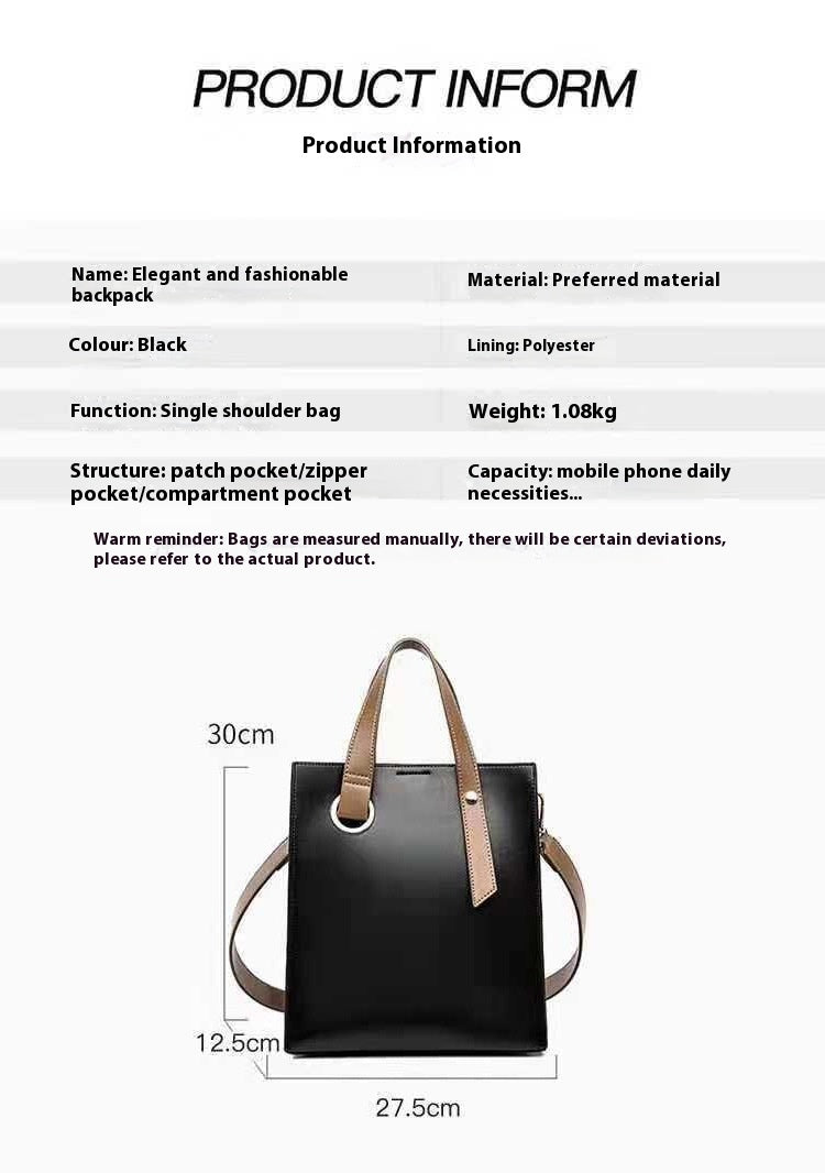 Women’s Shoulder Bag - Wide Strap Casual PVC - MRC STOREAccessoriesMy StoreWomen’s Shoulder Bag - Wide Strap Casual PVC My Store MRC STORECJYD236074401AZBlack With Khaki