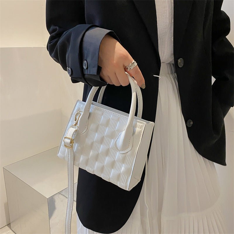 Women’s Crossbody Bag - Retro Square Checkered - MRC STOREAccessoriesMy StoreWomen’s Crossbody Bag - Retro Square Checkered My Store MRC STORECJNS235563605EVBlack