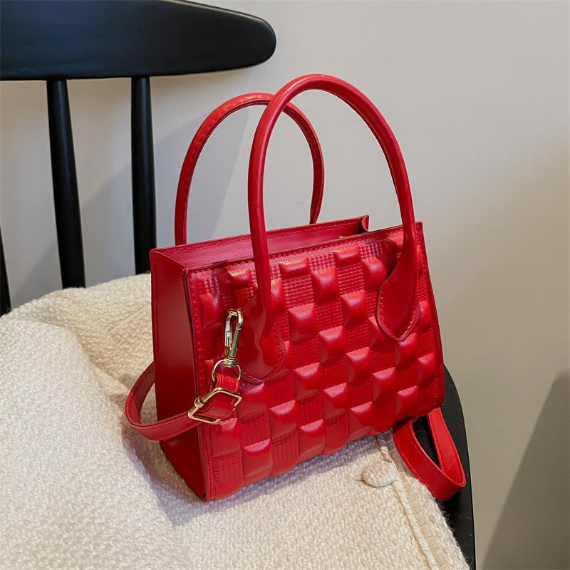 Women’s Crossbody Bag - Retro Square Checkered - MRC STOREAccessoriesMy StoreWomen’s Crossbody Bag - Retro Square Checkered My Store MRC STORECJNS235563605EVBlack
