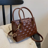 Women’s Crossbody Bag - Retro Square Checkered - MRC STOREAccessoriesMy StoreWomen’s Crossbody Bag - Retro Square Checkered My Store  21.51MRC STORECJNS235563606FUDark Brown