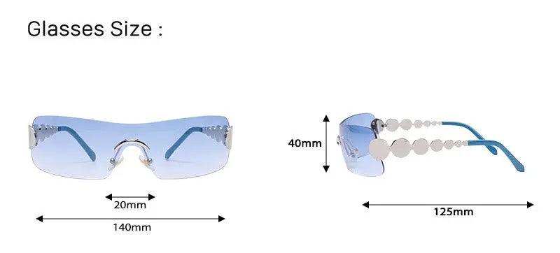One Piece Rimless Outdoor Sunscreen Sunglasses - MRC STOREAccessoriesMy StoreOne Piece Rimless Outdoor Sunscreen Sunglasses - MRC STOREMRC STORECJYJ168936003CXWhite Mercury