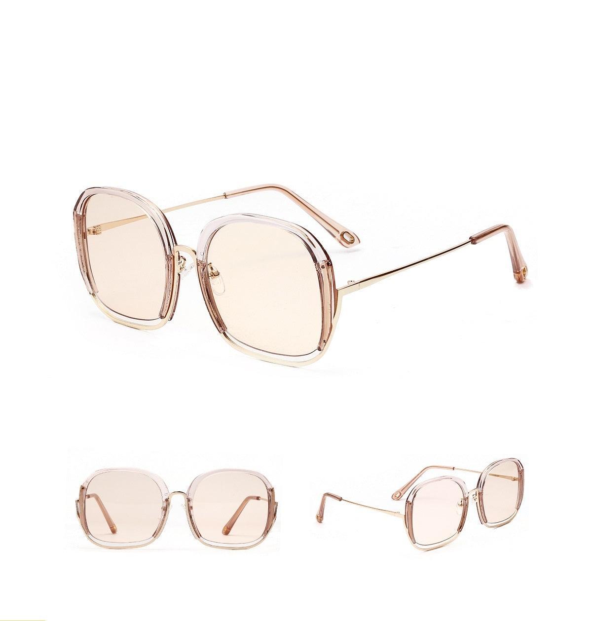 Colorful Fashionable Large Half - Frame Sunglasses – UV400 Protection - MRC STOREAccessoriesMy StoreColorful Fashionable Large Half - Frame Sunglasses – UV400 Protection - MRC STOREMRC STORECJYJ162042102BYLight tea