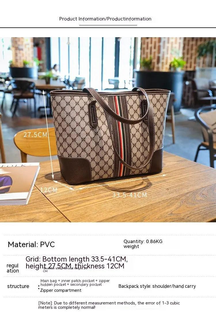 Korean Fashion Printed Tote Bag - MRC STOREAccessoriesMy StoreKorean Fashion Printed Tote Bag - MRC STOREMRC STORECJNS185171501AZBrown