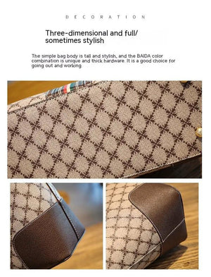 Korean Fashion Printed Tote Bag - MRC STOREAccessoriesMy StoreKorean Fashion Printed Tote Bag - MRC STOREMRC STORECJNS185171501AZBrown