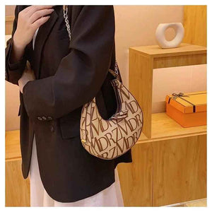 Women’s Crossbody Bag - Dumpling PU Chain - MRC STOREAccessoriesMy StoreWomen’s Crossbody Bag - Dumpling PU ChainMRC STORECJNS198803201AZBrown