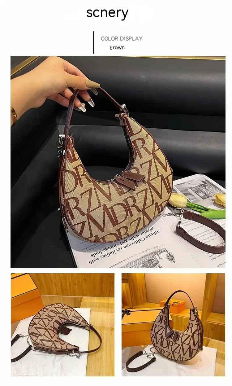 Women’s Crossbody Bag - Dumpling PU Chain - MRC STOREAccessoriesMy StoreWomen’s Crossbody Bag - Dumpling PU ChainMRC STORECJNS198803201AZBrown