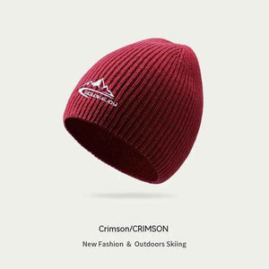 Gray wool beanie hat from My Store's accessories collection, featuring a classic style and cozy warm wool material.
