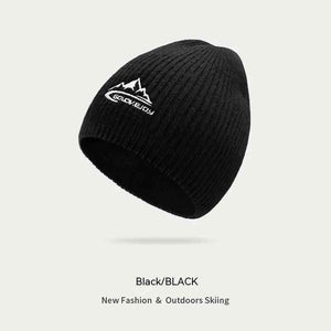 Gray wool beanie hat from My Store, cozy and warm, made of classic wool material, suitable for cold weather accessories.