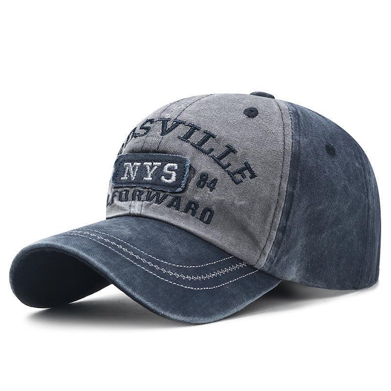 vintage cap Letter Embroidered Duckbill Cap – Stylish & Functional Headwear - MRC STOREAccessoriesMy Storevintage cap Letter Embroidered Duckbill Cap – Stylish & Functional Headwear - MRC STOREMRC STORECJBQ215419404DWGray Front Face Dark Blue BodyAdjustable