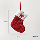 Knitted Christmas Stockings – Festive Decorations for Your Holiday Scene Layout - MRC STOREAccessoriesMy StoreKnitted Christmas Stockings – Festive Decorations for Your Holiday Scene Layout - MRC STOREMRC STORECJYS216023606FURed Snowflake Christmas Socks