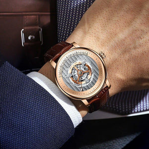 Automatic Hollow Mechanical Watch - 5 ATM Waterproof watch - MRC STOREAccessoriesMy StoreAutomatic Hollow Mechanical Watch - 5 ATM Waterproof watch - MRC STOREMRC STORECJJX167831903CXSilver black