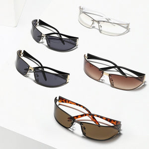 Women’s Y2K Sunglasses - Metal Box Frame - MRC STOREAccessoriesMy StoreWomen’s Y2K Sunglasses - Metal Box Frame My Store MRC STORECJCF229282605EVGold Black