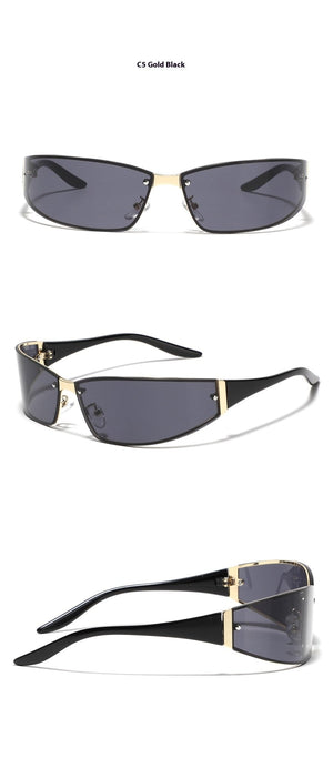 Women’s Y2K Sunglasses - Metal Box Frame - MRC STOREAccessoriesMy StoreWomen’s Y2K Sunglasses - Metal Box Frame My Store MRC STORECJCF229282601AZSilver Black