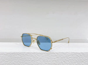 Trendy Retro UV Protection Sunglasses - MRC STOREAccessoriesMy StoreTrendy Retro UV Protection Sunglasses - MRC STOREMRC STORECJYJ189016505EVGold frame blue piece