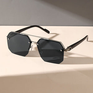 Men’s Fashion Sunglasses - Versatile Silver Gold - MRC STOREAccessoriesMy StoreMen’s Fashion Sunglasses - Versatile Silver Gold My Store MRC STORECJCF235197603CXSilver Frame Gray And Blue