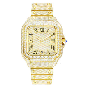 Men’s Moissanite Watch - Stainless Steel Clarity - MRC STOREAccessoriesMy StoreMen’s Moissanite Watch - Stainless Steel Clarity My Store  642.68MRC STORECJJX241368201AZGold