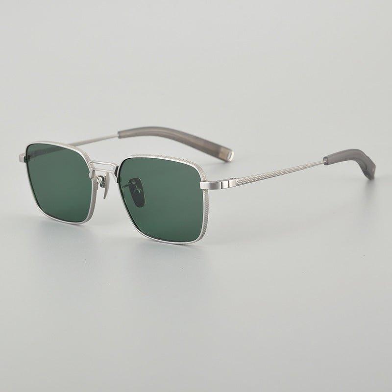 New Pure Titanium Pilot Style Sunglasses for Men and Women - MRC STOREAccessoriesMy StoreNew Pure Titanium Pilot Style Sunglasses for Men and Women - MRC STOREMRC STORECJYD196070004DWSilver Green Film