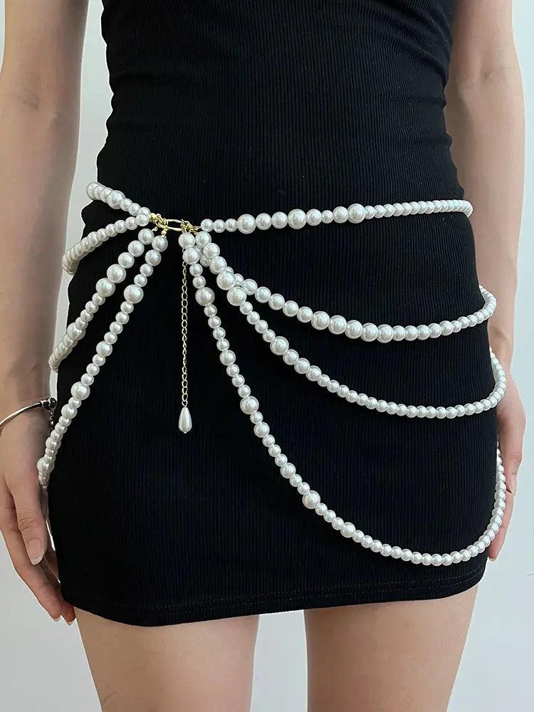 Multi Layer Pearl Waist Chain - MRC STOREAccessoriesMy StoreMulti Layer Pearl Waist Chain - MRC STOREMRC STORECJYD204410301AZPearl Waist Chain
