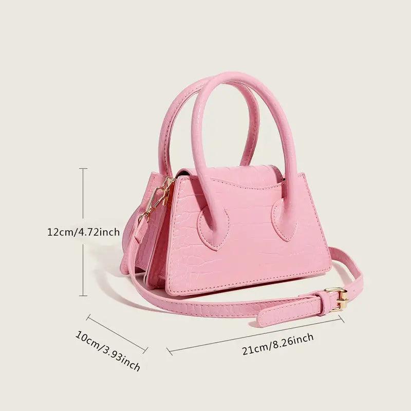 Chic Pink Handbag Western - MRC STOREAccessoriesMy StoreDopamine Style Western Messenger Bag - MRC STOREMRC STORECJNS186630801AZPink