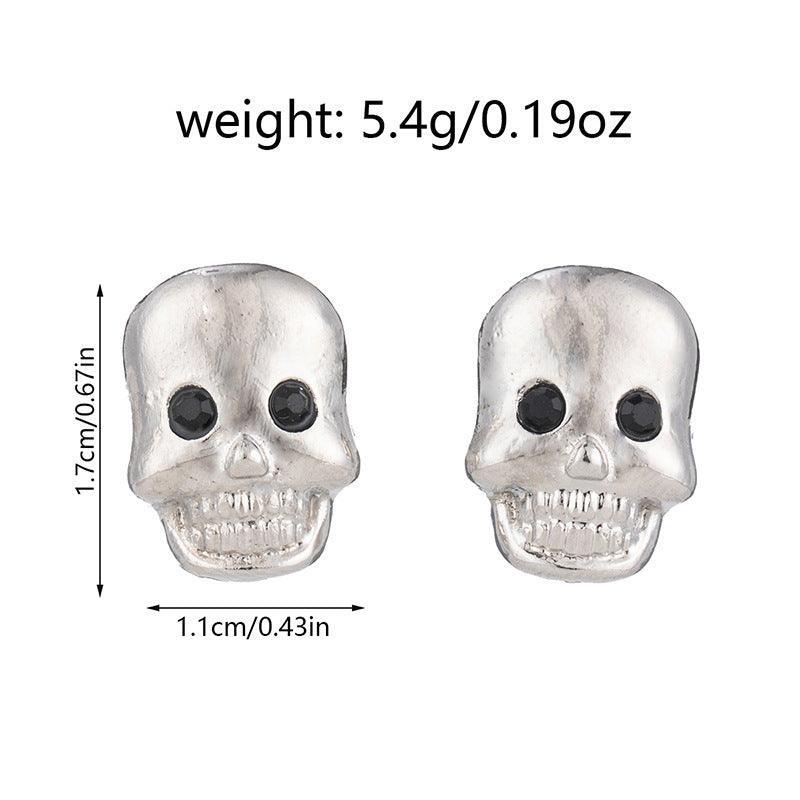 Halloween Skull Earrings Stud – Spooky Style for Women - MRC STOREAccessoriesMy StoreHalloween Skull Earrings Stud – Spooky Style for Women - MRC STOREMRC STORECJST213409209IRQ8487