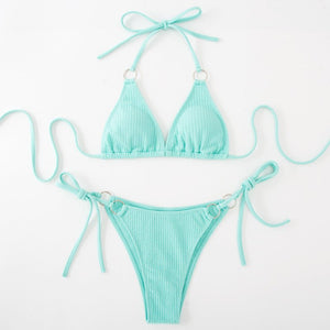 Women’s Bikini Set - Side Tie Thong Swimsuit - MRC STOREbikini setMy StoreWomen’s Bikini Set - Side Tie Thong Swimsuit My Store  25.92MRC STORECJTZ203359315OLGreenL