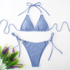 Women’s Bikini Set - Side Tie Thong Swimsuit - MRC STOREbikini setMy StoreWomen’s Bikini Set - Side Tie Thong Swimsuit My Store  25.92MRC STORECJTZ203359318RISky BlueL